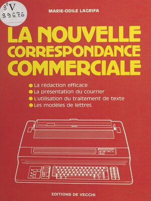 cover image of La nouvelle correspondance commerciale